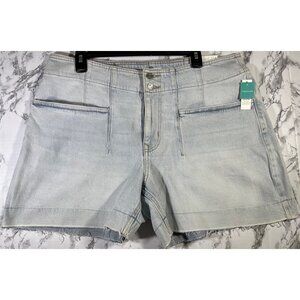 M Jeans by Maurices Womens 5" A-Line Short Curvy Fit 16W High Rise Comfort Stret